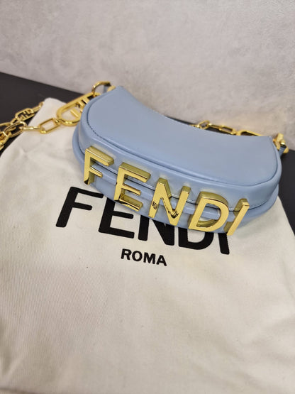 Дамска кожена чанта Fendi