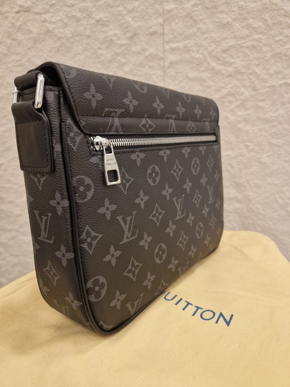 Louis Vuitton Мъжка Чанта от 100% Кожа