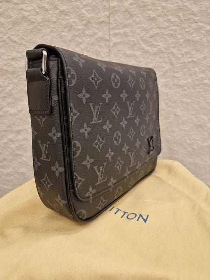 Louis Vuitton Мъжка Чанта от 100% Кожа