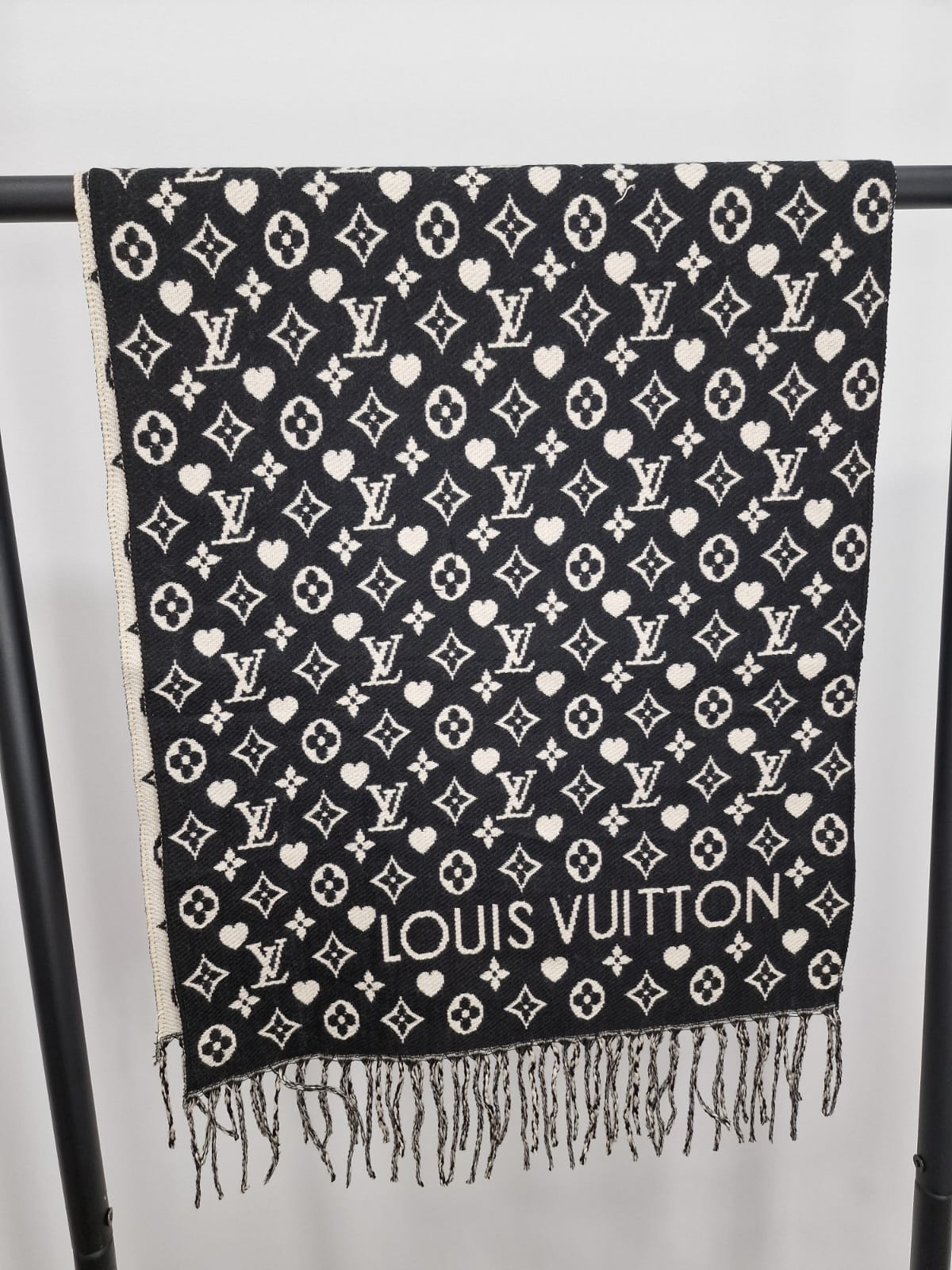 Louis Vuitton Дамски Шал от 100% Кашмир и Памук