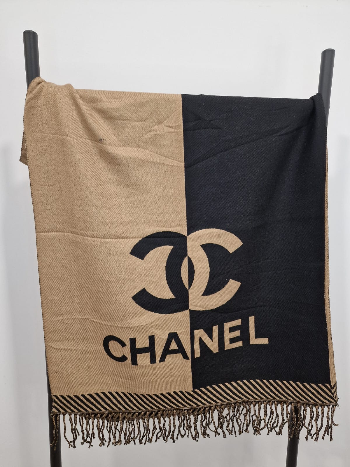 Chanel Дамски Шал от 100% Кашмир и Памук