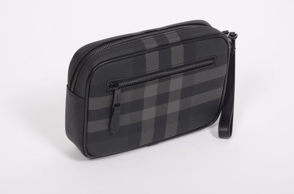 Мъжка чанта Burberry от естествена кожа