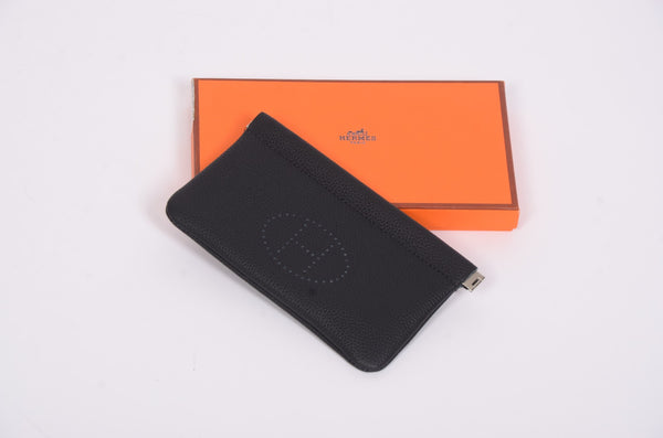 Дамски портфейл Hermes от естествена кожа