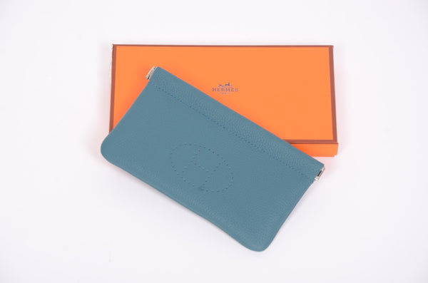 Дамски портфейл Hermes от естествена кожа