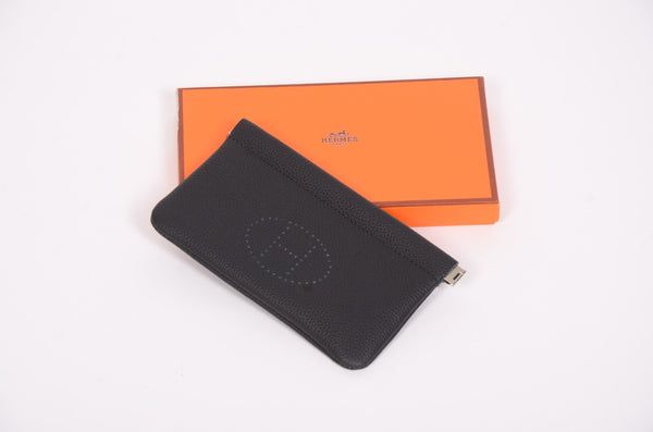 Дамски портфейл Hermes от естествена кожа