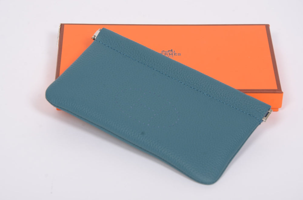 Дамски портфейл Hermes от естествена кожа