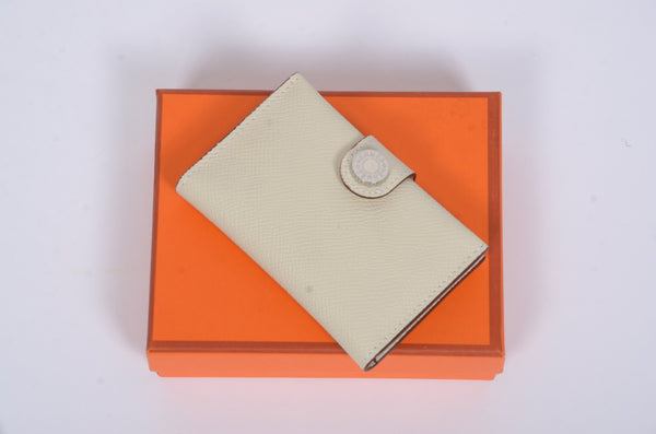 Дамски портфейл Hermes от естествена кожа