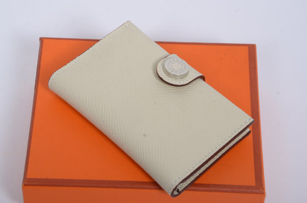 Дамски портфейл Hermes от естествена кожа