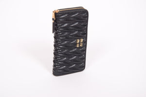 Дамски портфейл Miu Miu от естествена кожа