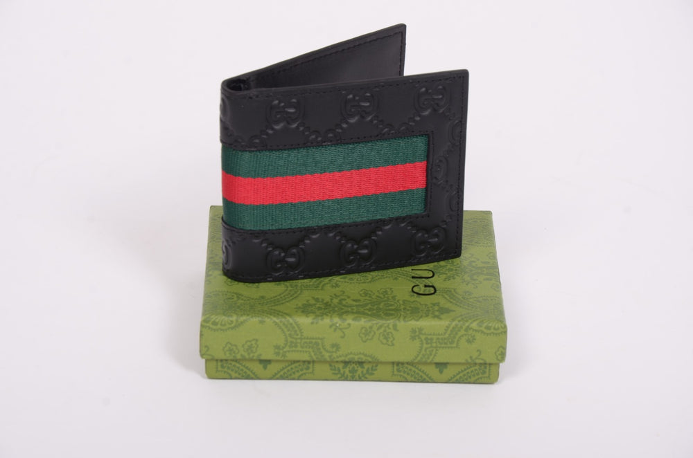 Унисекс портфейл Gucci от естествена кожа