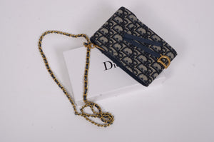 Дамски портфейл Christian Dior от естествена кожа