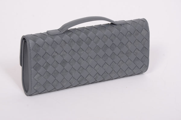 Дамска чанта клъч Bottega Veneta от естествена кожа
