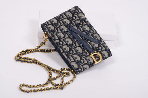Дамски портфейл Christian Dior от естествена кожа