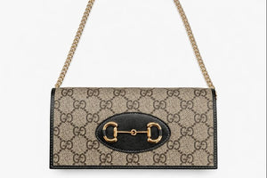 Дамско портмоне GU с верижка