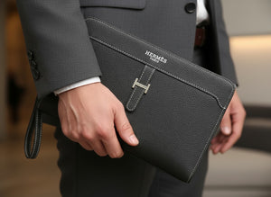 Мъжка кожена чанта Hermes