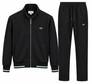 Мъжки спортен комплект Lacoste – черен