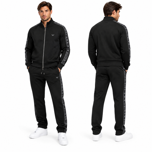 Мъжки спортен комплект EA7 Emporio Armani – черен