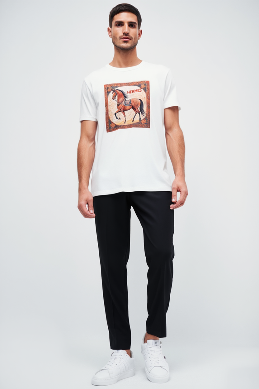 Hermes Мъжка Тениска