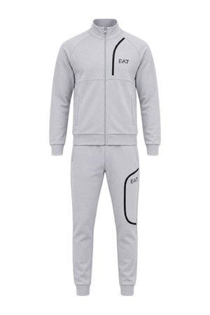 Мъжки спортен комплект EA7 Emporio Armani – Светлосив