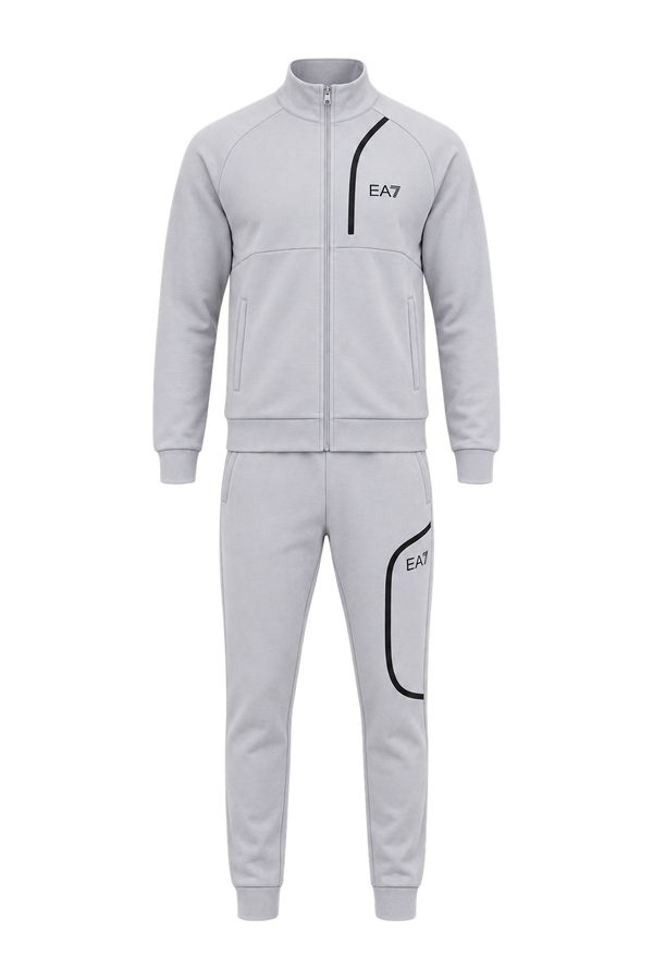 Мъжки спортен комплект EA7 Emporio Armani – Светлосив