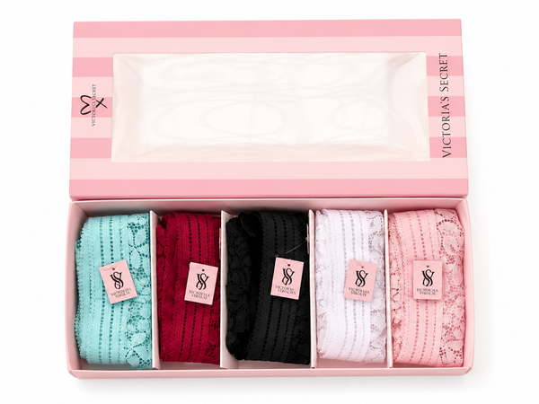 Дамско Бельо Victoria'S  Secret комплект от 5 броя