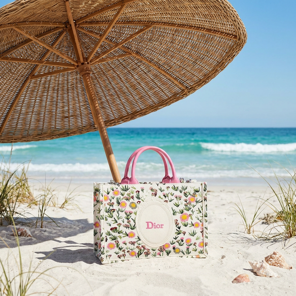 Christian Dior  – Луксозна дамска плажна чанта